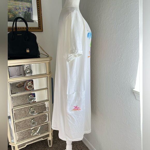 Karla Marie Beach T shirt dress - Picture 3 of 11